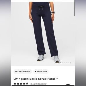 figs livingston pants size M regular